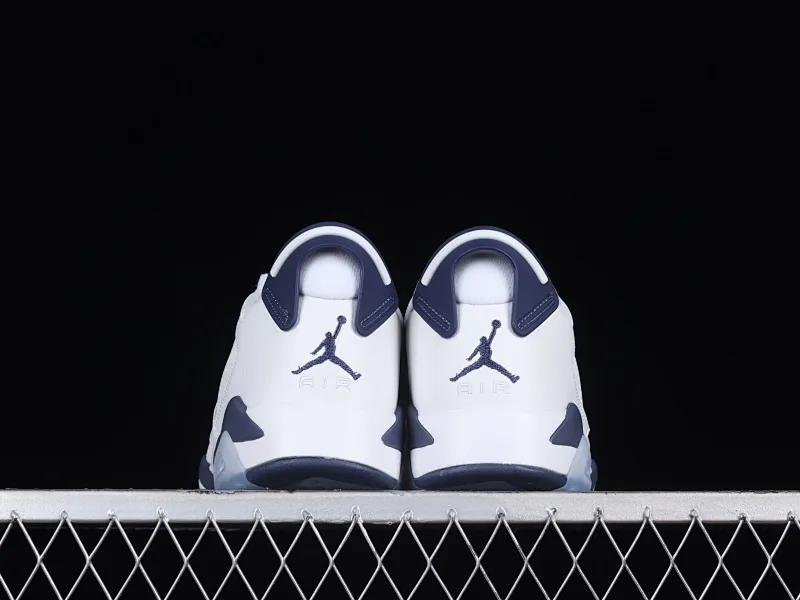 All categories Air Jordan Jordan series basketball shoes Air Jordan 6 Air Jordan 6 Retro "Midnight Navy" AJ6 Joe 6 white and navy low-top basketball shoes CT8529-141